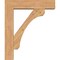 Ekena Millwork Legacy Block Smooth Bracket w/ Offset Brace, Western Red Cedar, 7 1/2"W x 32"D x 38"H BKT0806X32X38LEC05SWR - alternate 4